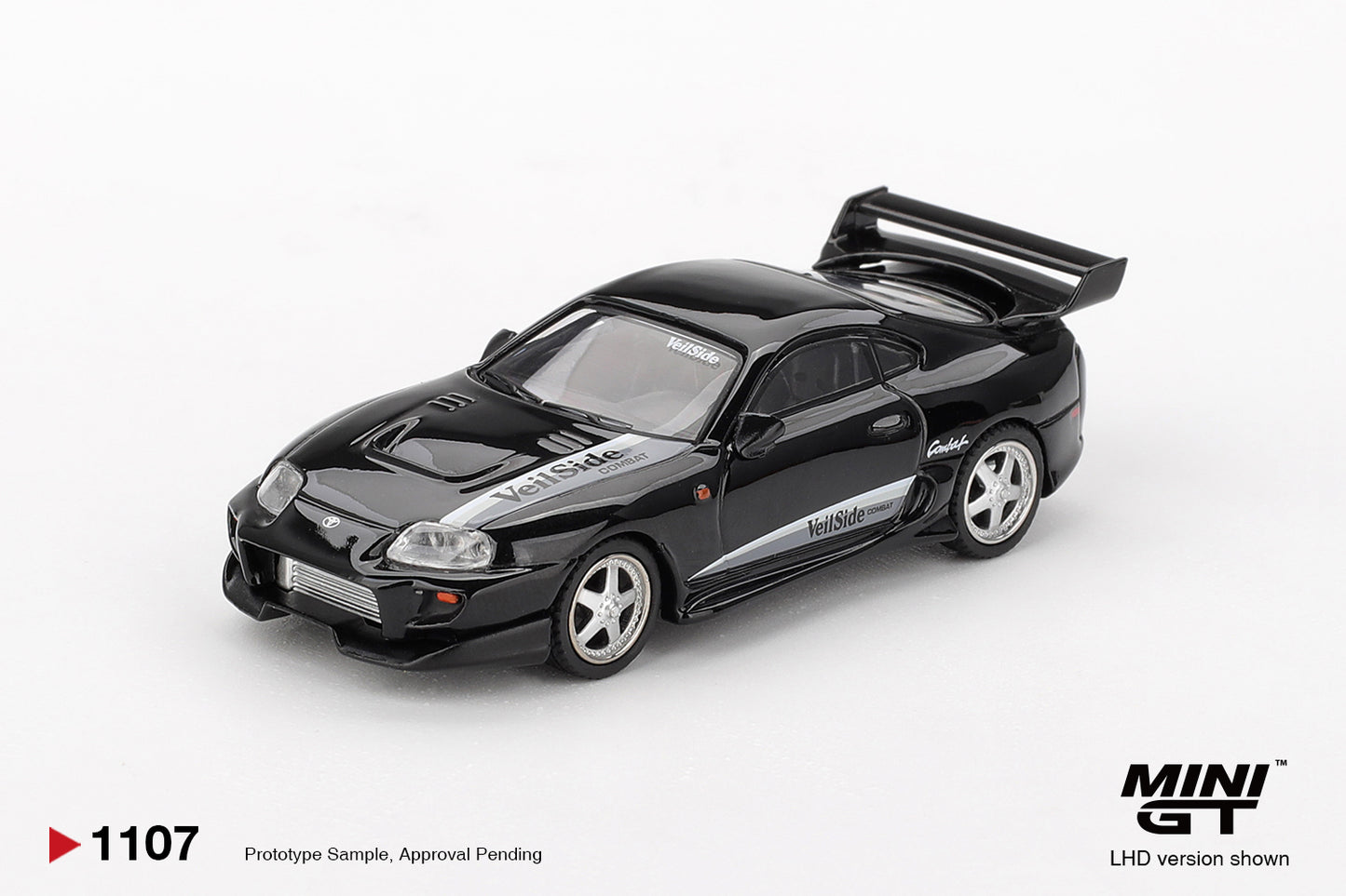 MINI GT 1107 Toyota Supra VeilSide Combat V-II Black