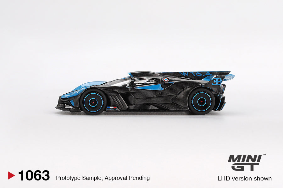 MINI GT 1063 BUGATI BOLIDE PRESENTATION