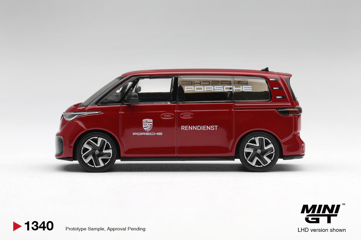 *PRE ORDER* MINI GT 1340 Volkswagen ID.Buzz Porsche Renndienst