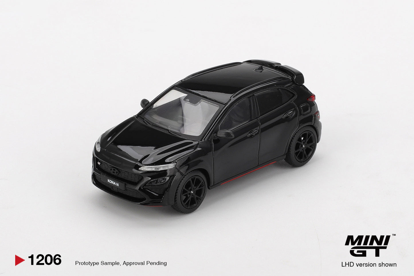 MINI GT 1206 Hyundai KONA N Phantom Black