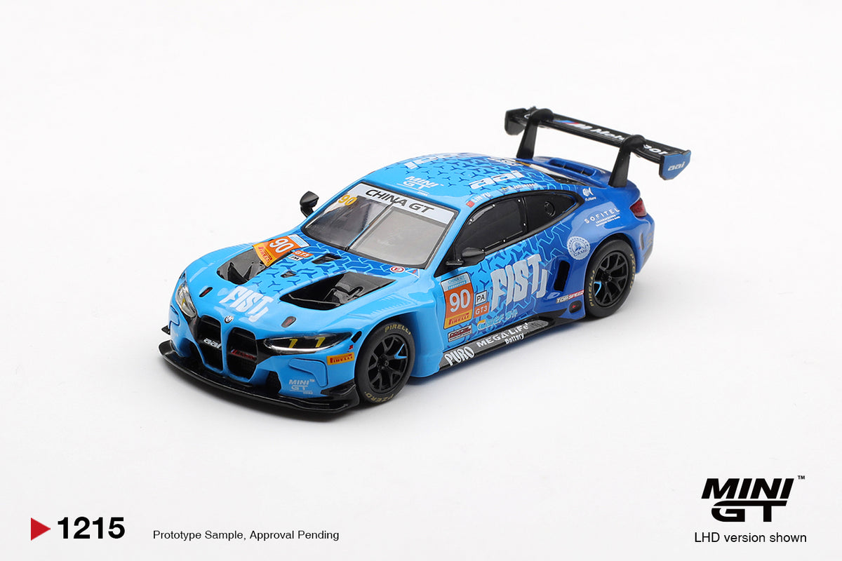 MINI GT 1215 BMW M4 GT3 EVO #90 FIST Team AAI 2025 China GT