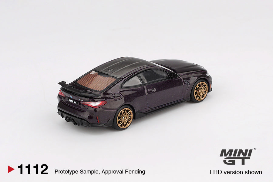 PRE-ORDER: MINI GT 1112 BMW M4 M-Performance Daytona Violet