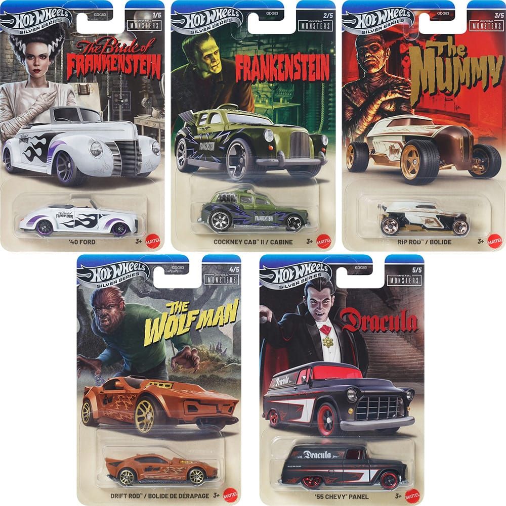 Hotwheels Silver Series Universal Monster