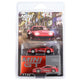 Mini GT 1132: Toyota Supra (A80) Top Secret GT-300 Top Secret Red Chrome (Blister)