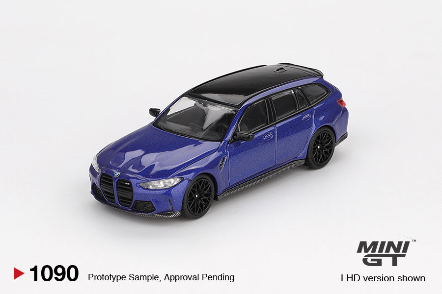 Mini GT 1090 BMW M3 Competition Touring Portimao Blue Metallic
