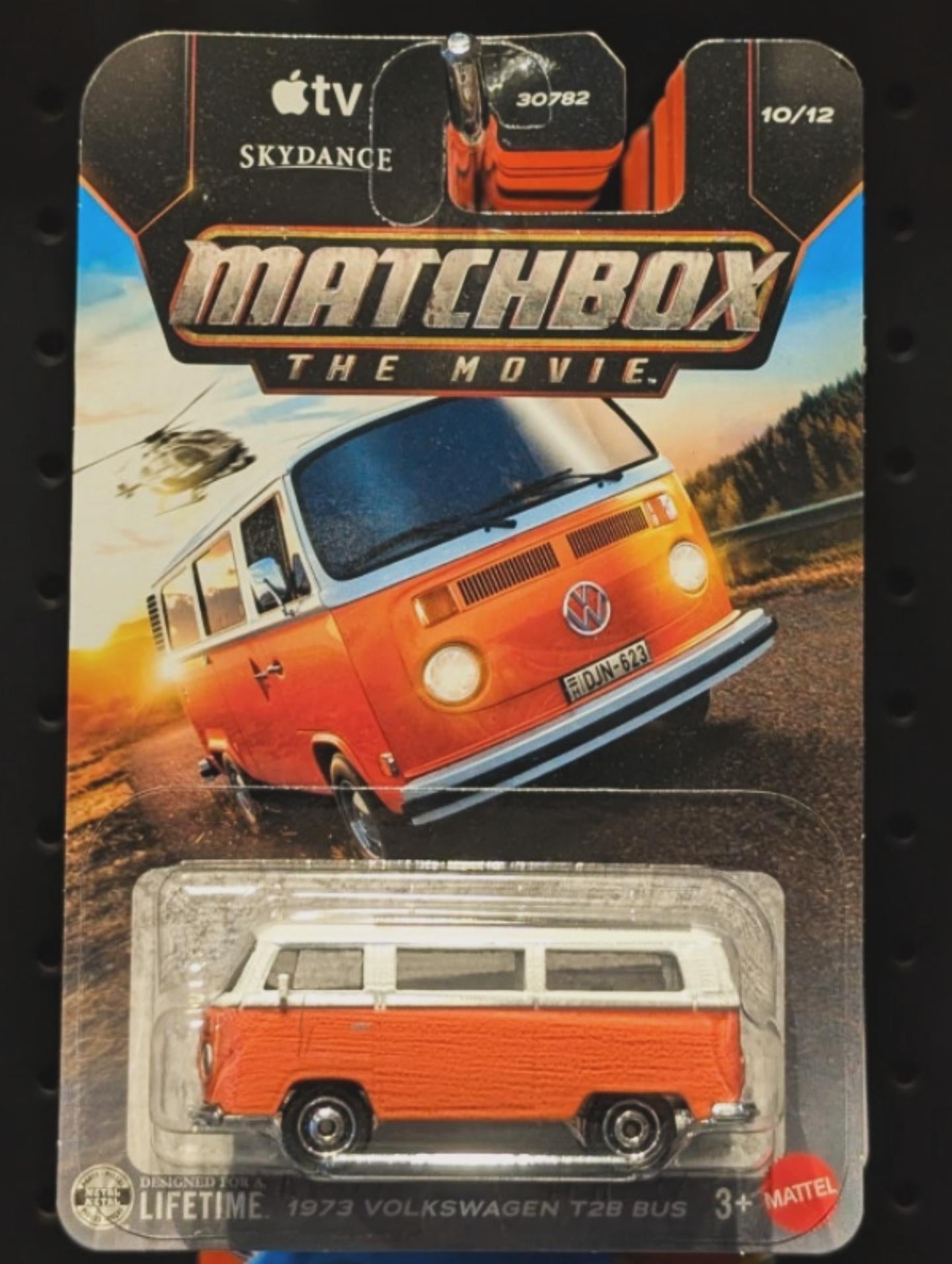 Combo of two: Matchbox 1973 Volkswagen T2B BUS