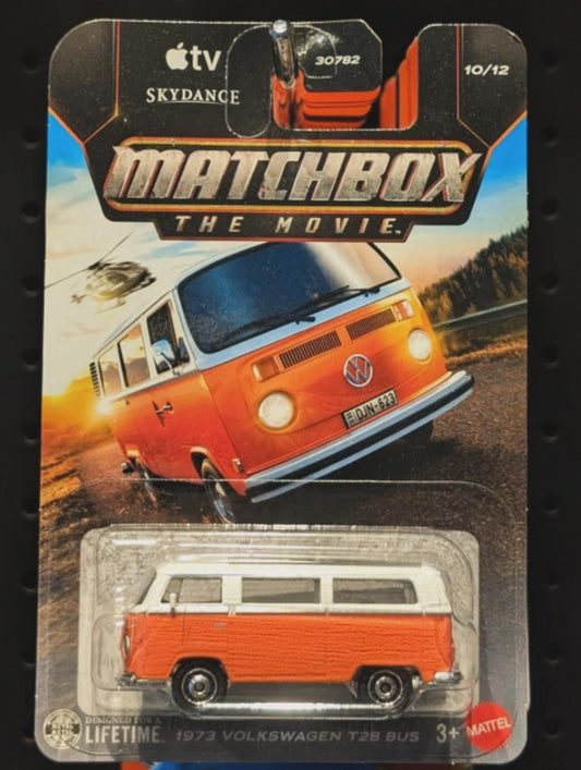 Combo of two: Matchbox 1973 Volkswagen T2B BUS
