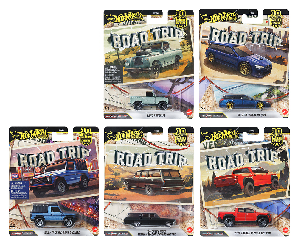 *Pre Book* Hotwheels Premium ROAD TRIP + Barbie(499)