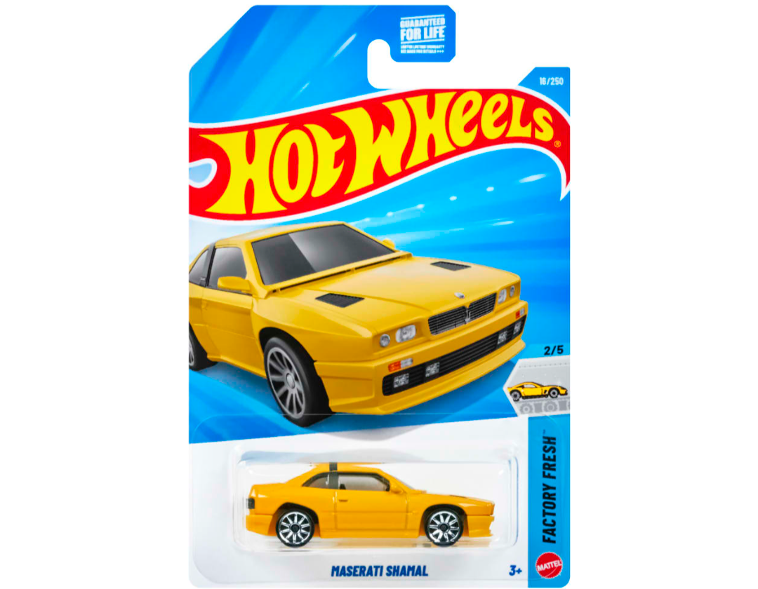 Combo of two cars: Hotwheels Maserati Shamal