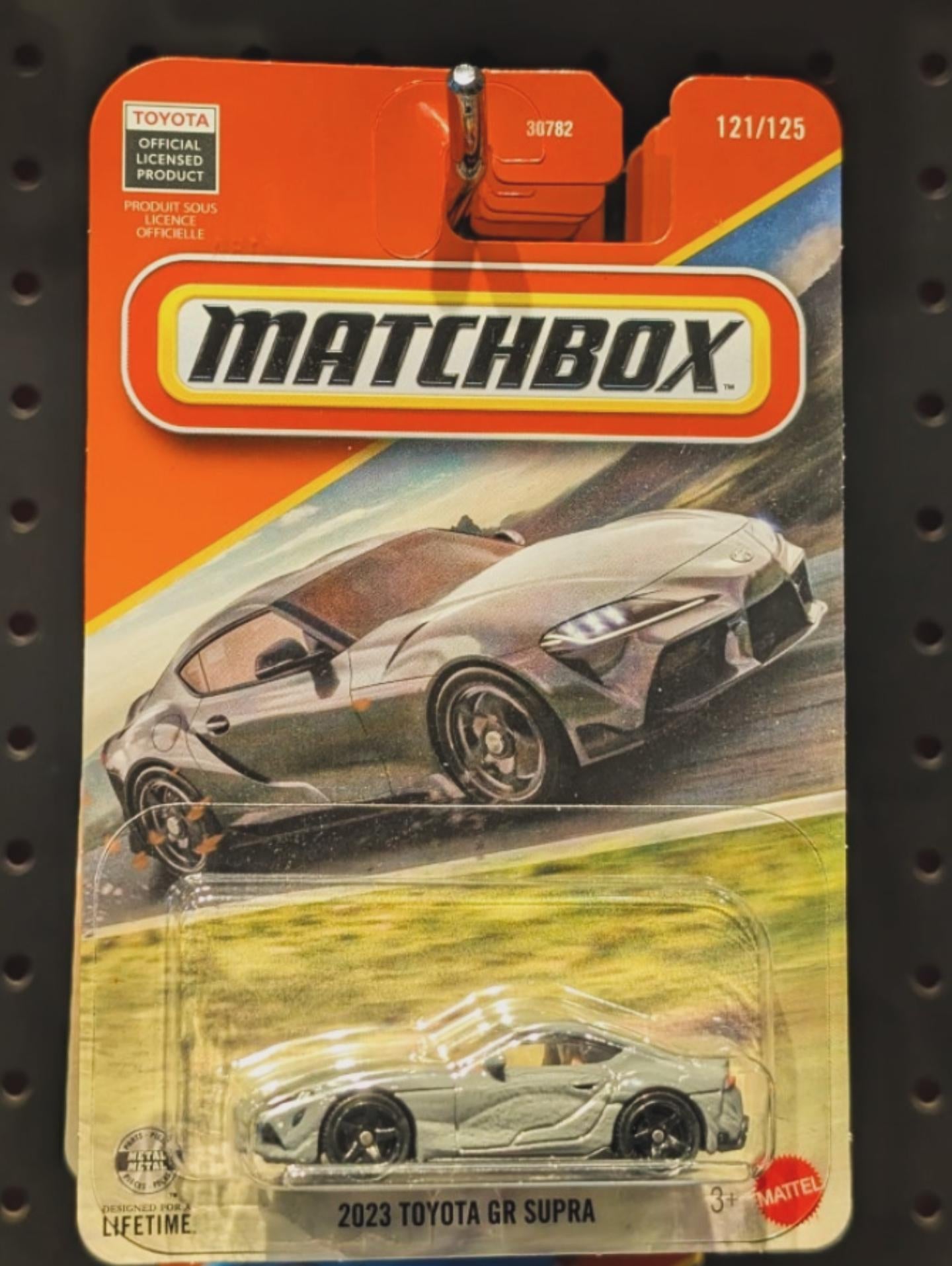 Combo of two cars: Matchbox 2023 Toyota GR Supra