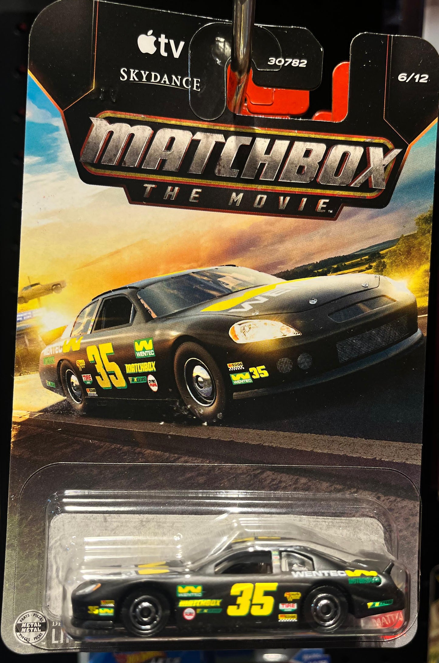 Combo of 2 cars: Matchbox Chevy stock car