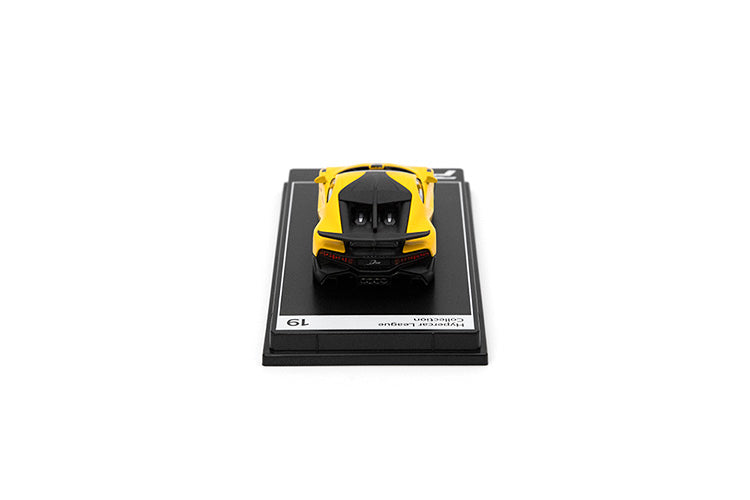 POSTERCARS Bugatti Divo (Jaune Soufre)