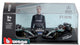*PRE ORDER* Bburago Formula Racing 2025 MERCEDES GP - SET F1 2X W16 TEAM AMG PETRONAS MOTORSPORT N 63 SEASON 2025 GEORGE RUSSELL + GP BRITISH 2025 in Showcase 1:64 Scale Diecast Vehicle Twin Pack