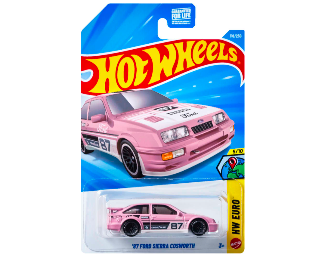 Imported Hotwheels 87 Ford Sierra Cos worth