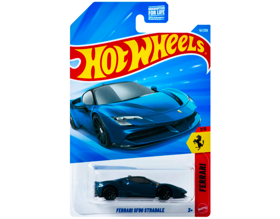 Combo of 3 cars: Imported Hotwheels Ferrari SF90 STRADALE