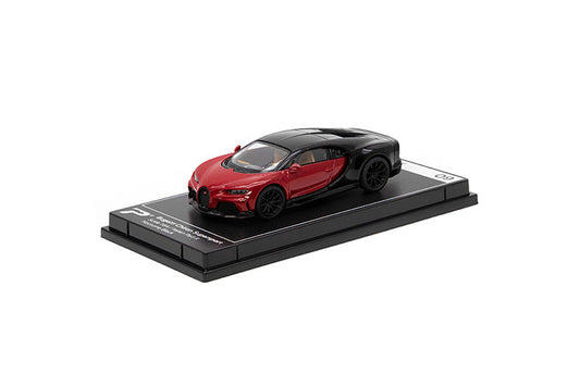 PosterCars - H09 - Bugatti Chiron Supersport (Italian Red & Nocturne Black)