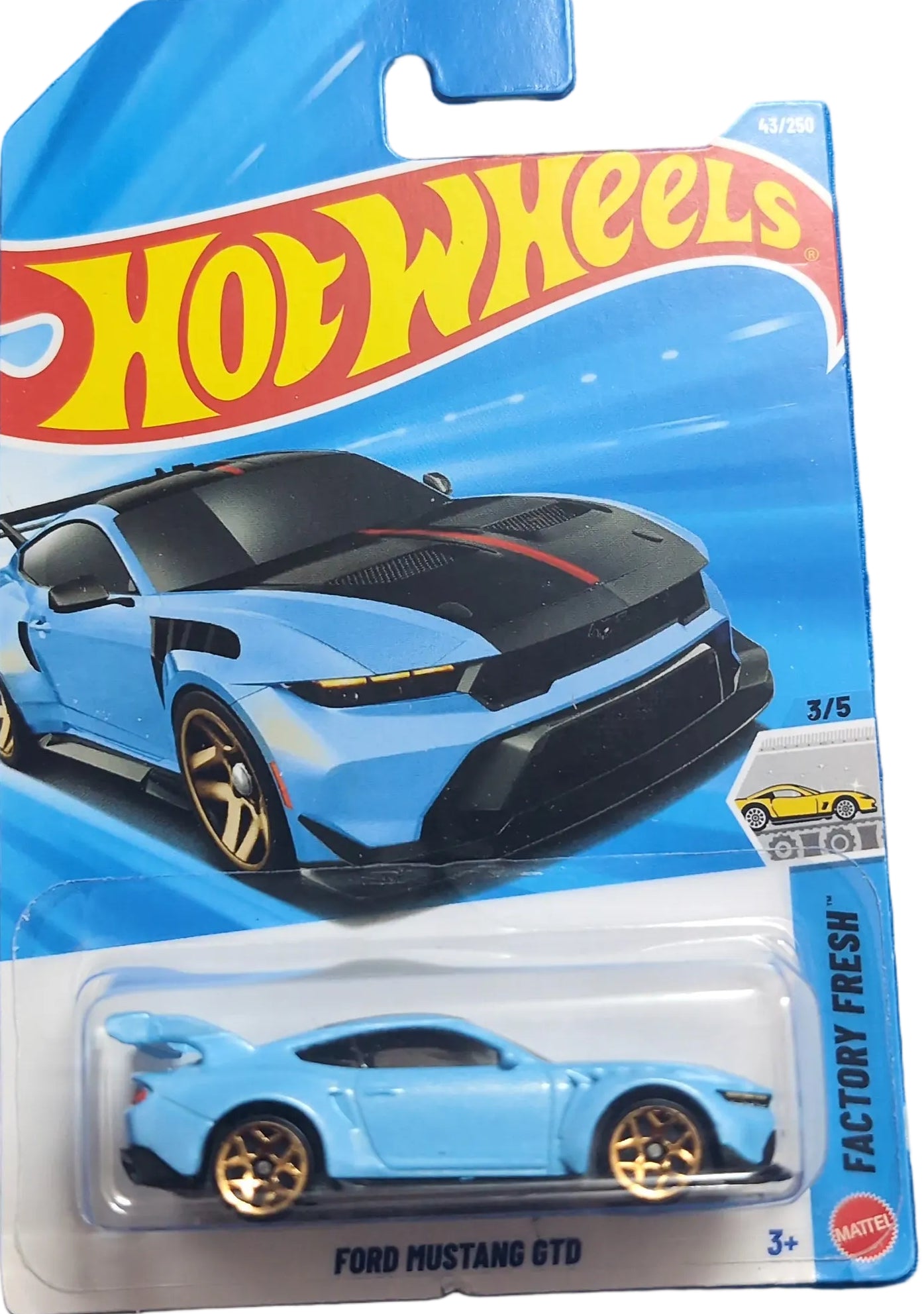 Imported Hotwheels Ford Mustang GTD