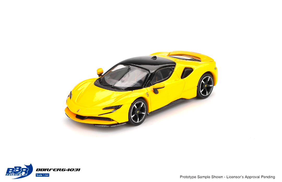 BBR MODELS FERRARI SF 90 GIALLO MODENA