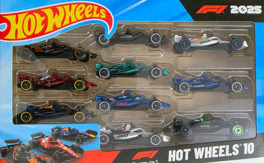 Hotwheels F1 10 Pack