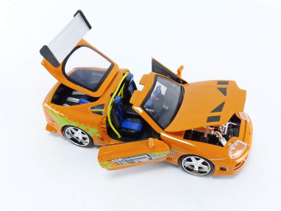 Jada Brian & Toyota Supra- Fast & Furious 1:24 Scale