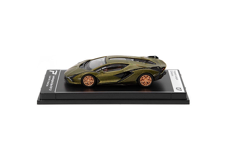 PosterCars- H07 - Lamborghini Sián FKP 37 (Verde Gea)