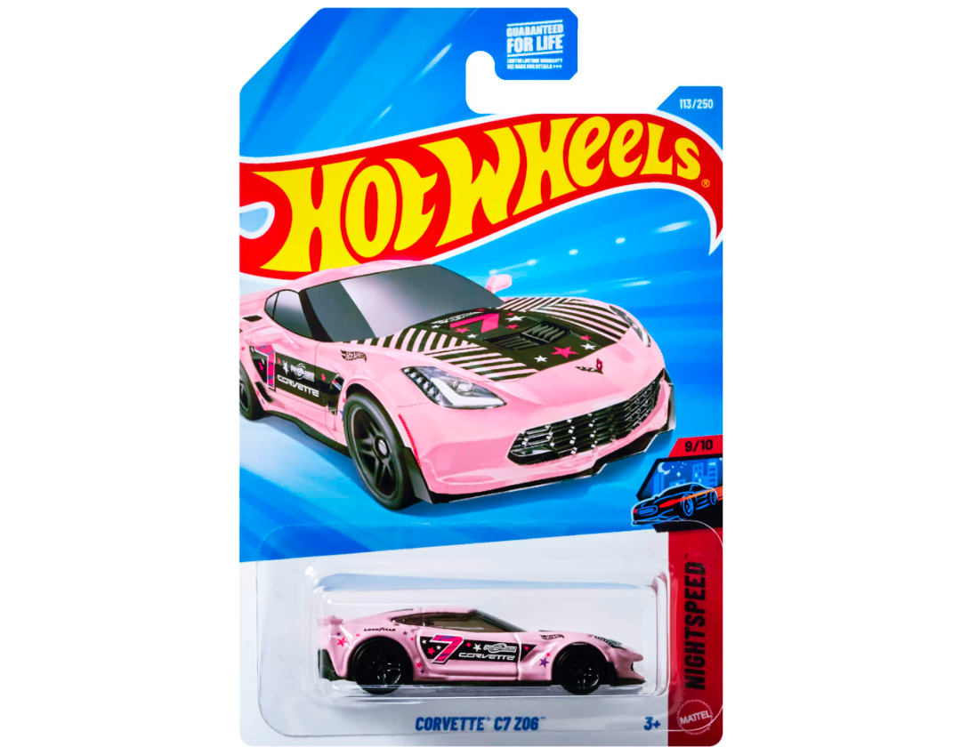 Imported Hotwheels Corvette CR 206