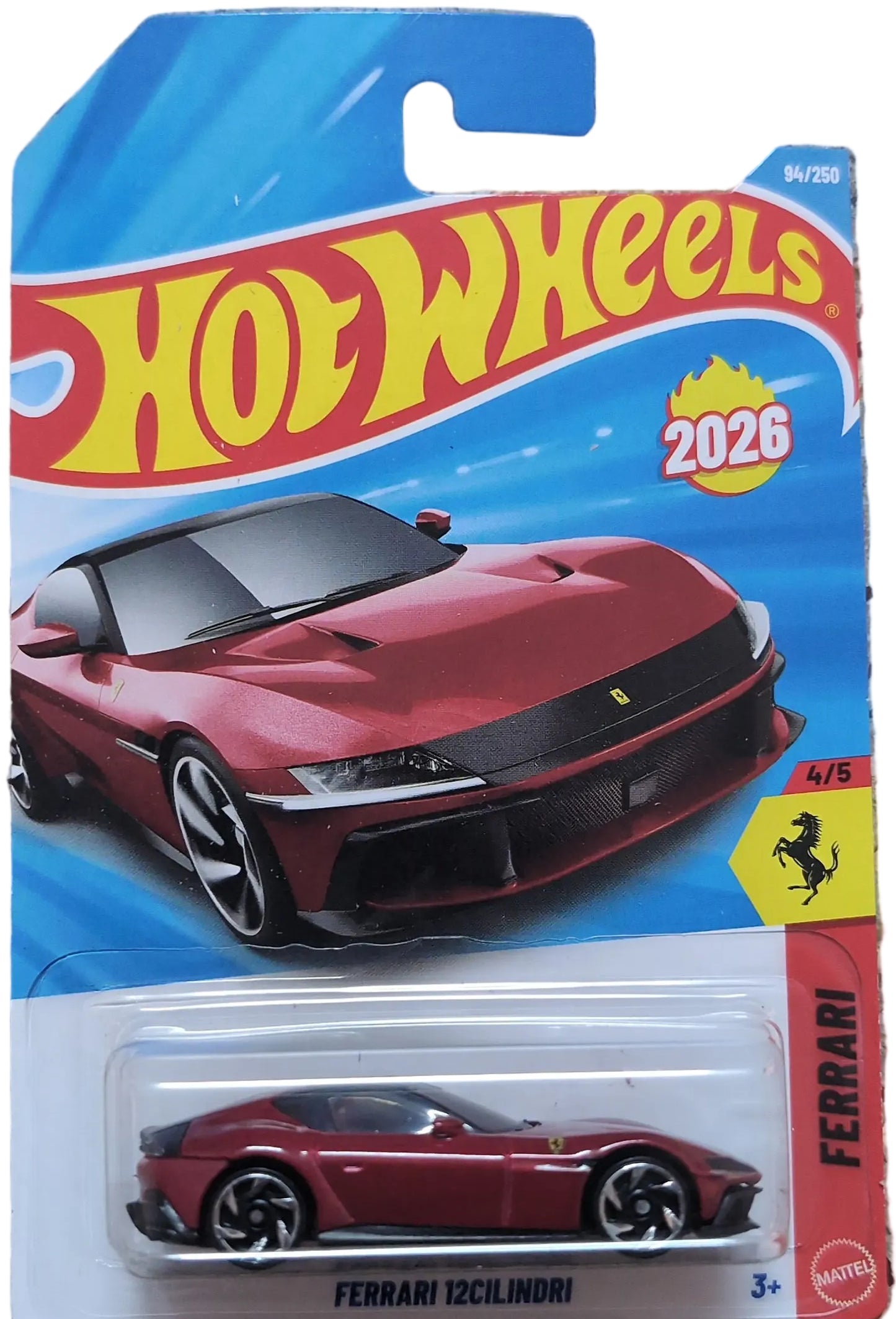Combo of 3 cars: Imported Hotwheels Ferrari 12Cilindri