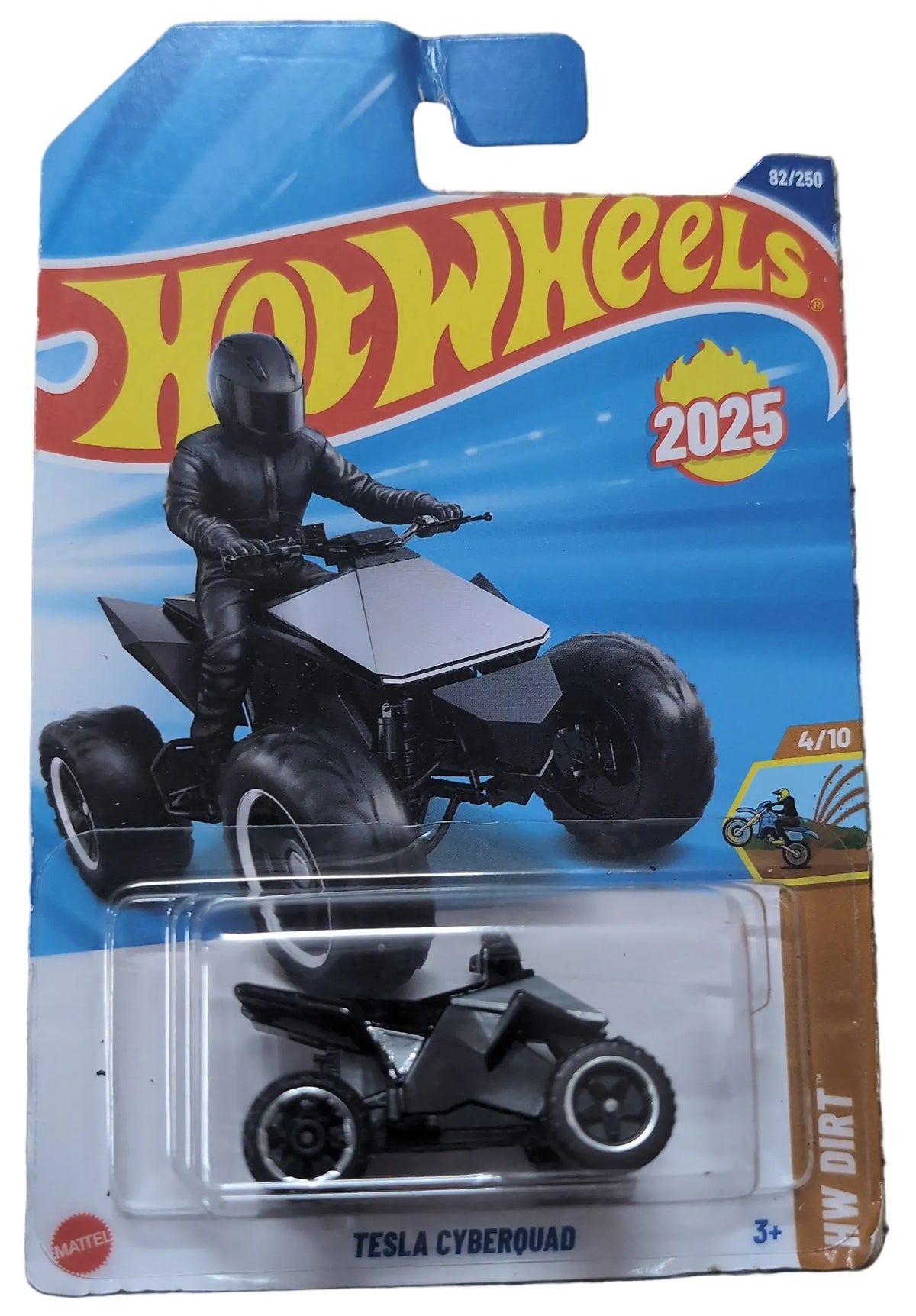 Imported Hotwheels Tesla Cyberquad
