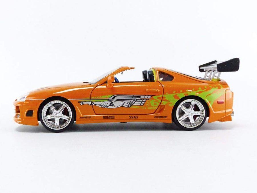 Jada Brian & Toyota Supra- Fast & Furious 1:24 Scale