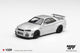 * PRE ORDER * MINI GT #1329 1/64 Nissan NISMO R34GT-R Z-tune Z-Tune Silver (RHD)