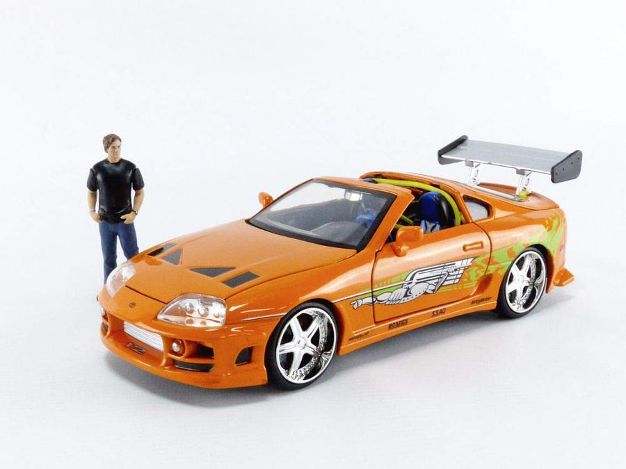 Jada Brian & Toyota Supra- Fast & Furious 1:24 Scale