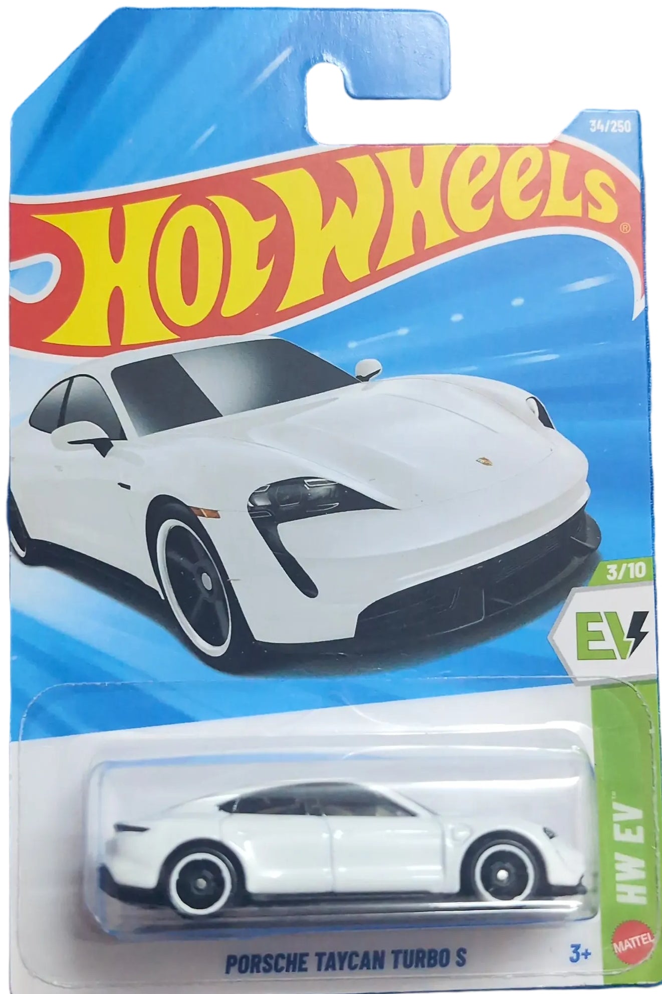 Imported Hotwheels Porsche Taycan Turbo S
