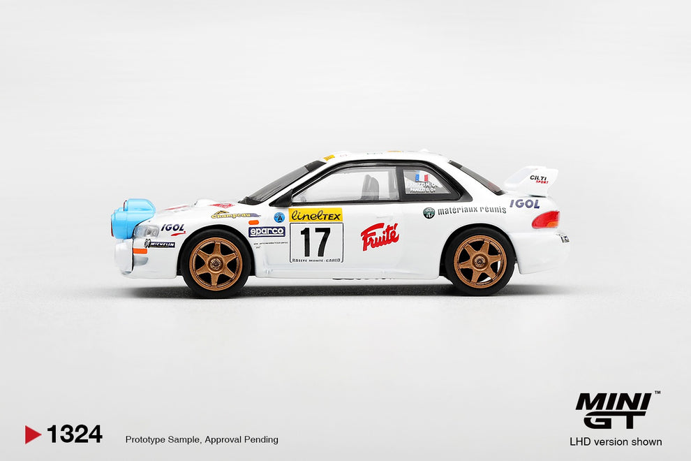 * PRE ORDER * MINI GT #1324 1/64 Subaru Impreza WRC98 #17 1999 Rally Monte-Carlo (LHD)