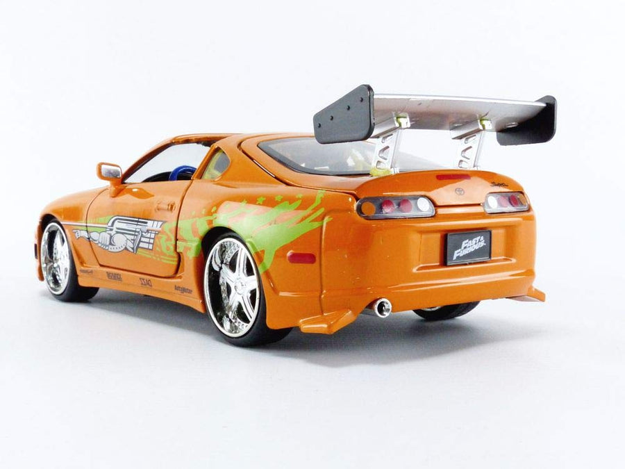 Jada Brian & Toyota Supra- Fast & Furious 1:24 Scale