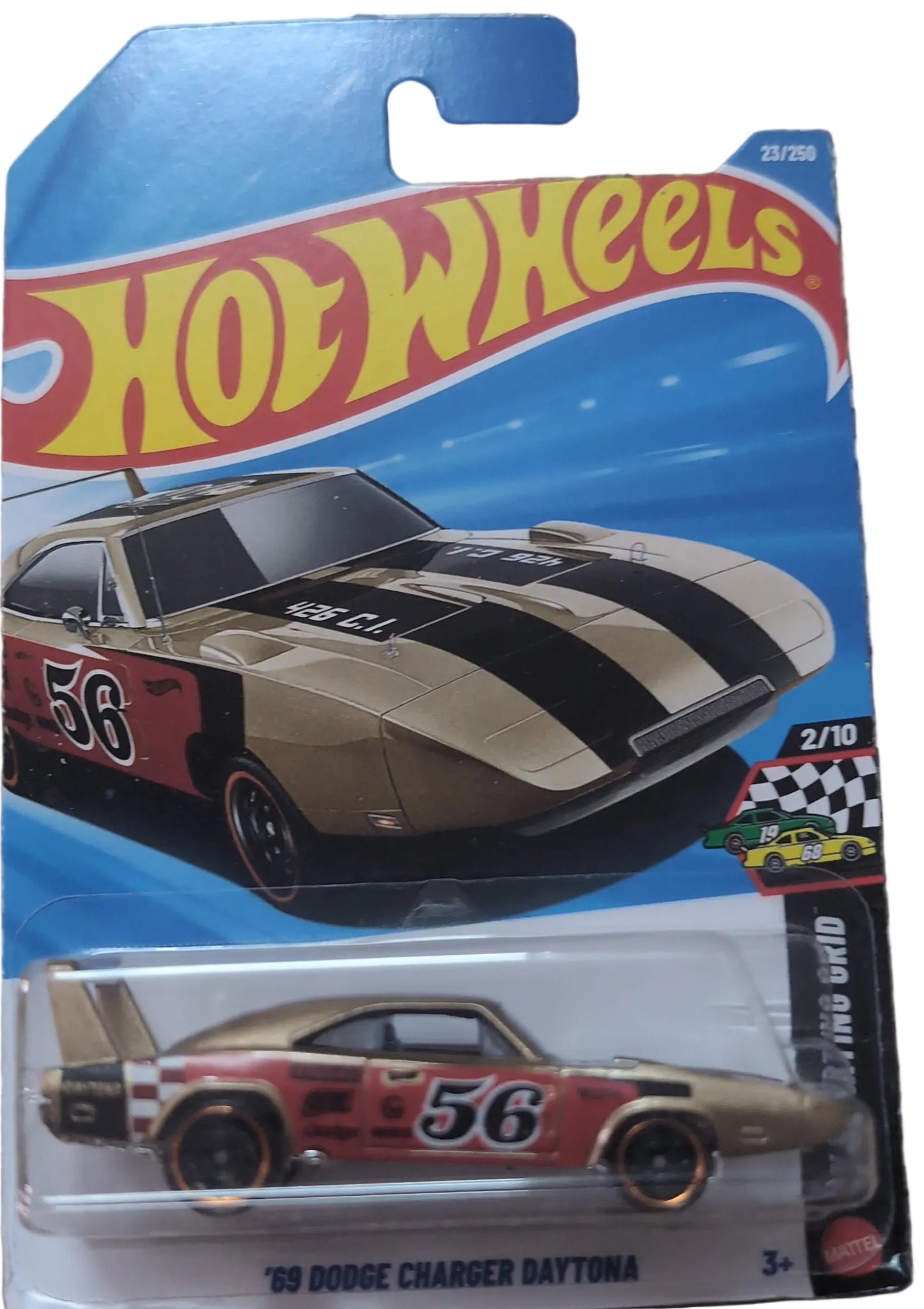 Imported Hotwheels 69 Dodge Charger Daytona