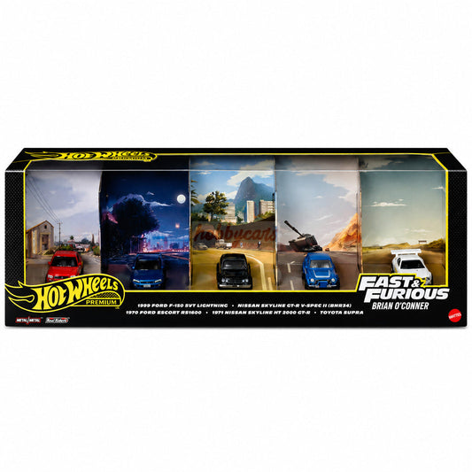 HotWheels 2026 Fast & Furious Brian O’Conner Diorama Collector Set