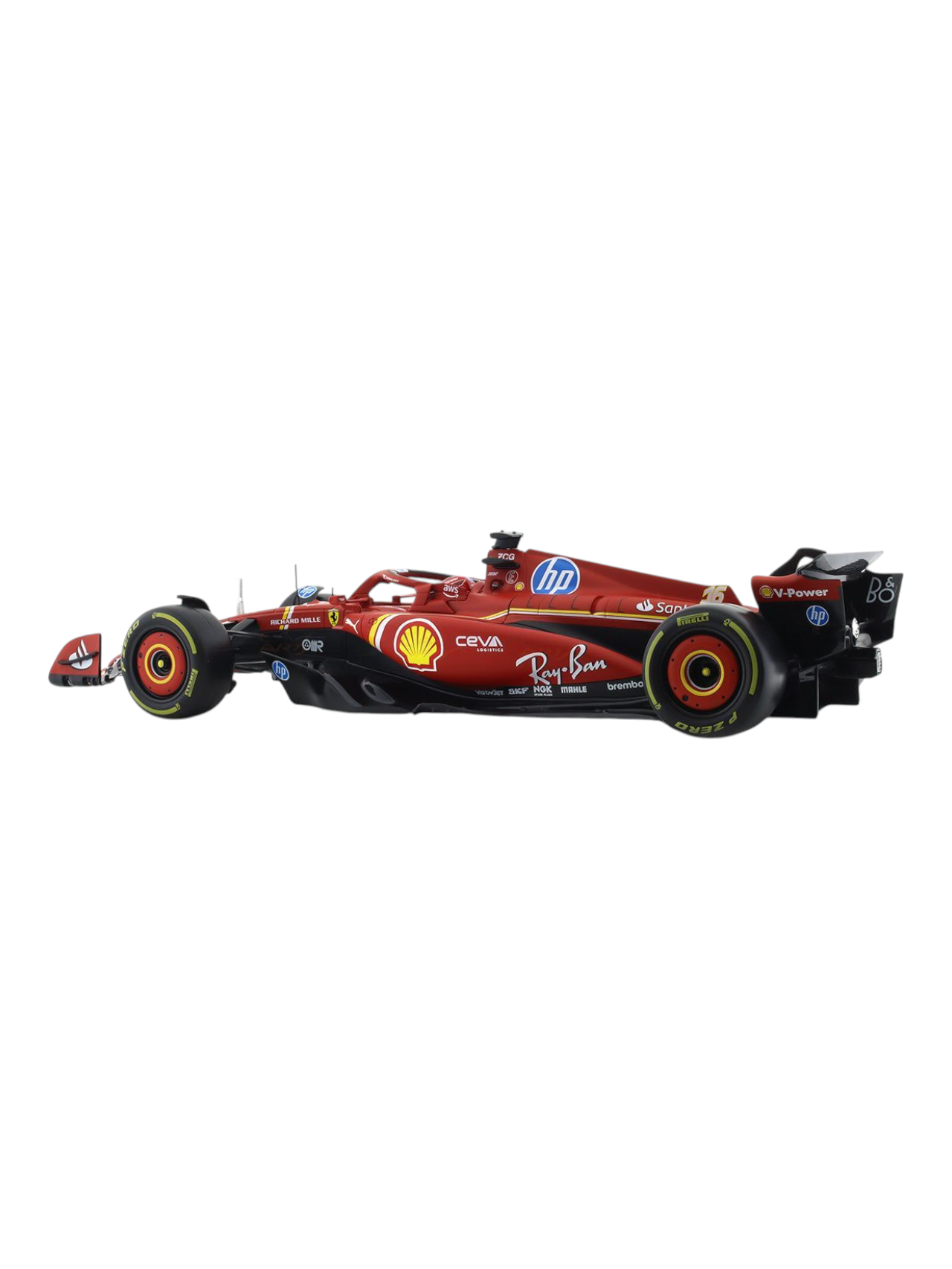 Bburago 1:18 Formula 1 Ferrari SF-24 No 16 Charles Leclerc