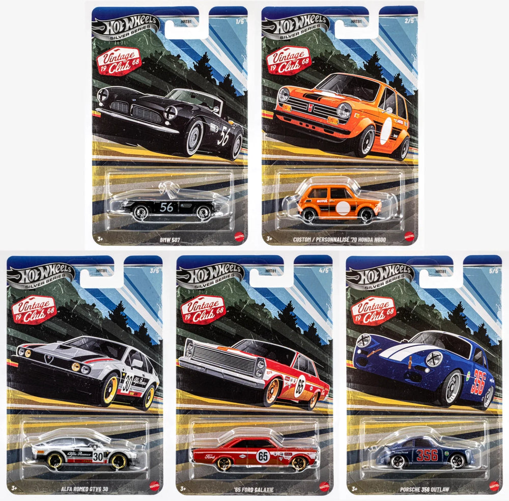 Hot Wheels Silver Series Vintage Club Grand Prix