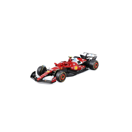 Bburago 2025 Ferrari SF-25 No 44 Lewis Hamilton Australia GP - Scale 1 : 43 Diecast Scale Model with Acrylic case