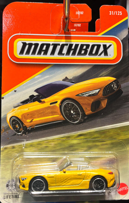 Combo of 2 cars: Matchbox Mercedes AMG SL63