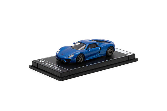 POSTERCARS Porsche 918 Spyder (Sapphire Blue Metallic)