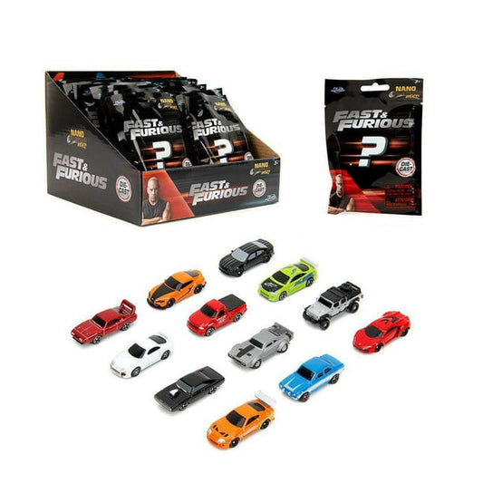 Jada Fast & Furious Nano Hollywood Rides Mystery Vehicles Diecast Model