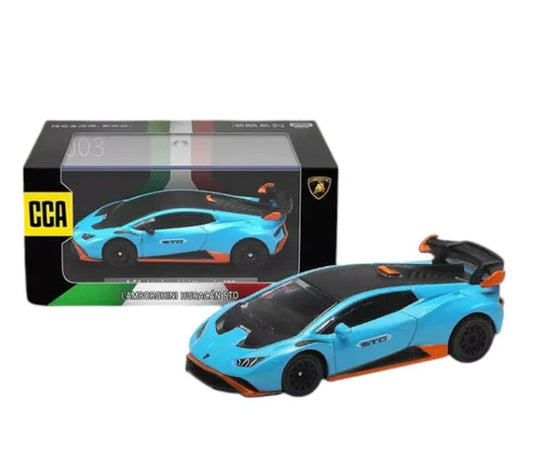 CCA 1:64 LAMBORGHINI HURACÁN STO WITH ACRYLIC CASE