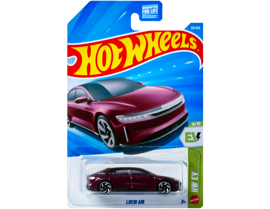 Imported Hotwheels Lucid Air