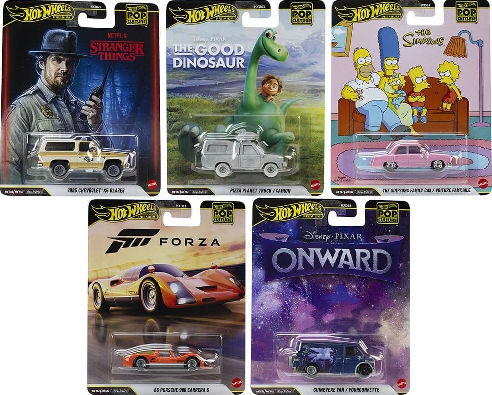*PRE-ORDER* HOTWHEELS PREMIUM POP CULTURE