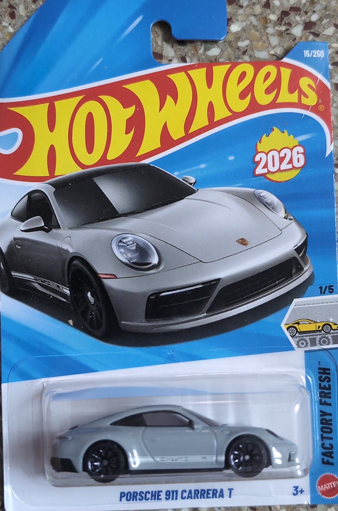 Combo of 3 cars:Imported Hotwheels Porsche 911 Carrera T