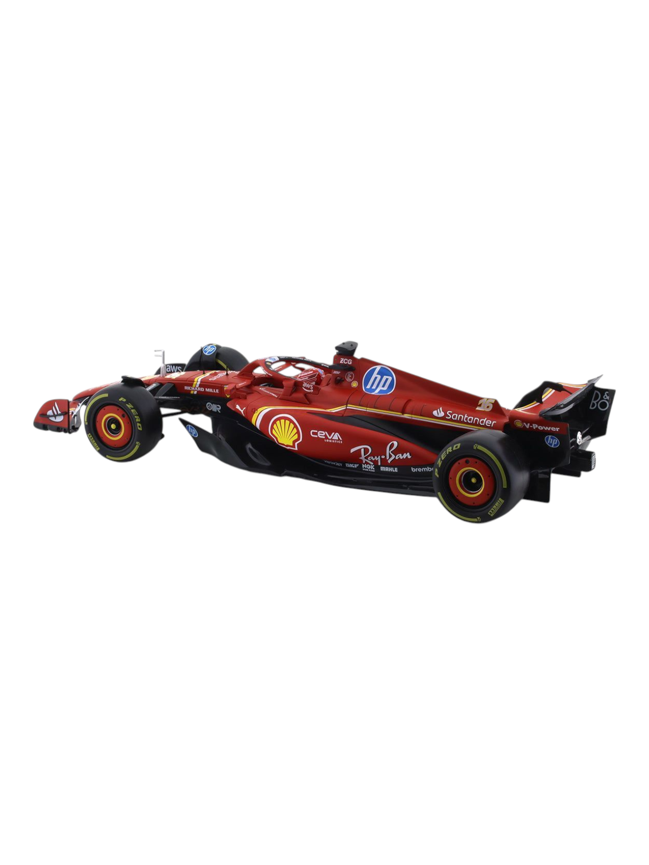 Bburago 1:18 Formula 1 Ferrari SF-24 No 16 Charles Leclerc