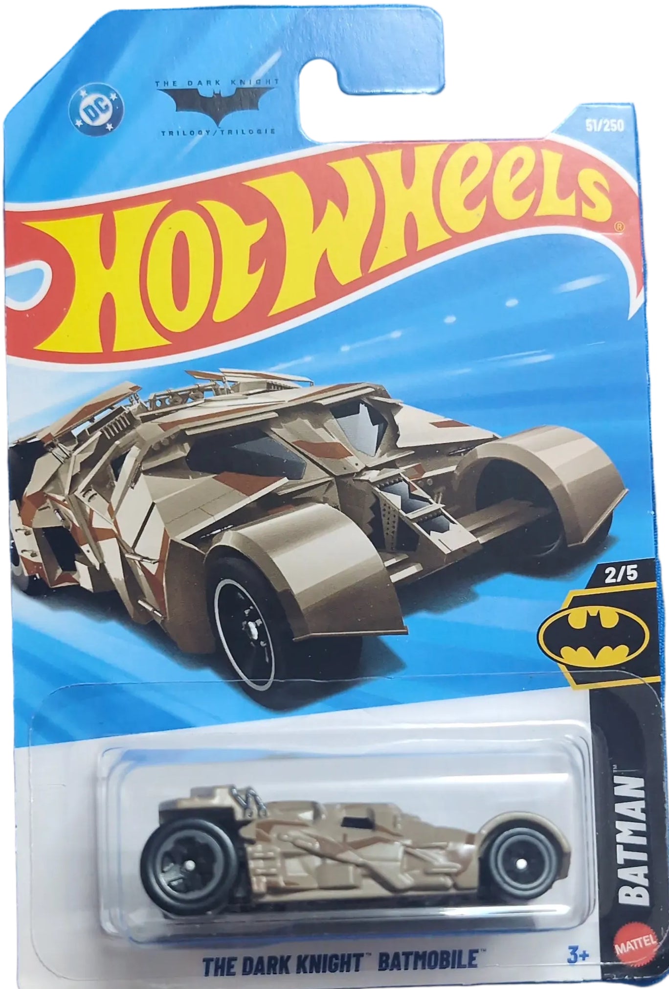 Imported Hotwheels The Dark Knight Batmobile