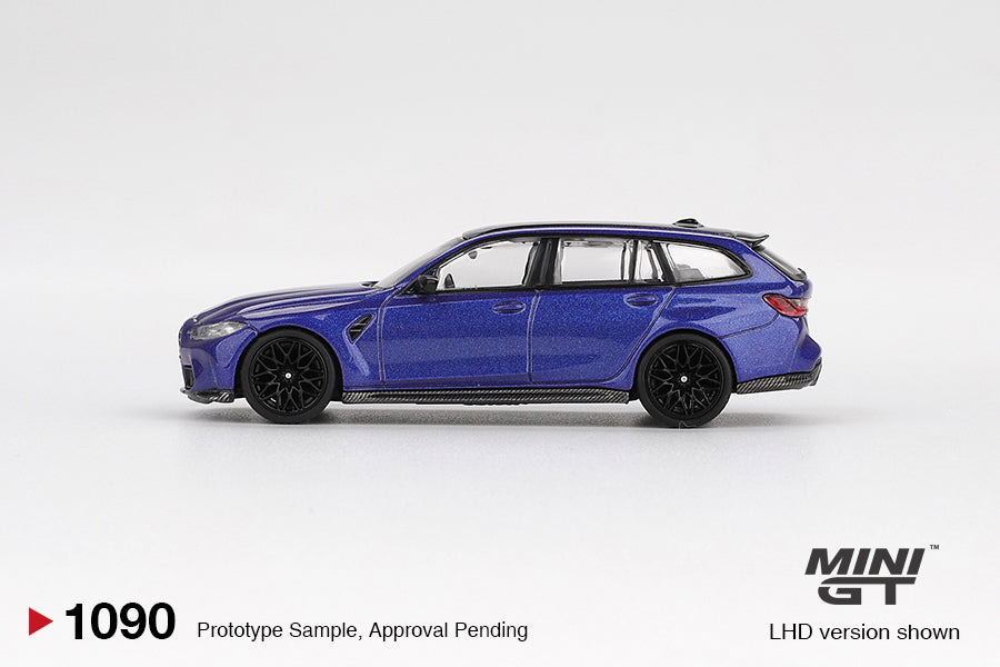 Mini GT 1090 BMW M3 Competition Touring Portimao Blue Metallic