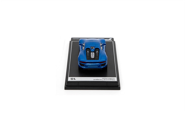 POSTERCARS Porsche 918 Spyder (Sapphire Blue Metallic)